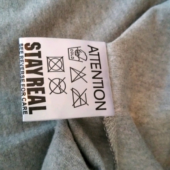 STAYREAL tee - NWOT - Picture 8 of 9